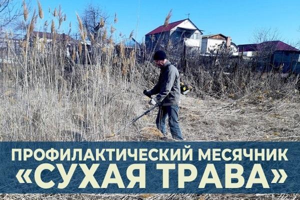 Месячник &quot;Сухая трава&quot;.